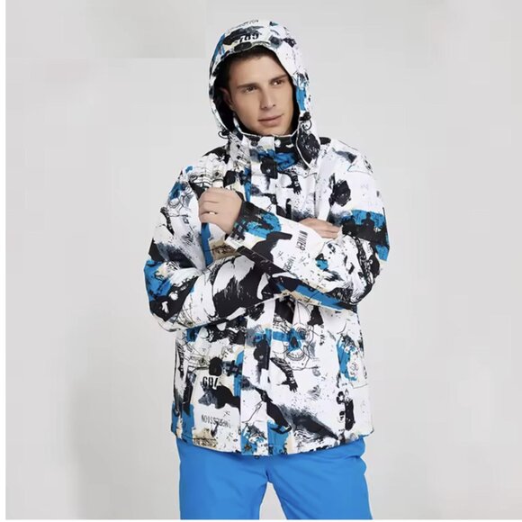 Wild Snow Men's Ski Snowboard Jacket - Picture 3 of 7